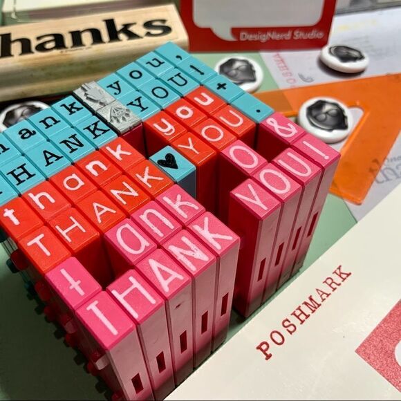 BULK ROLL PASTEL FLORAL STICKERS THANK YOU FOR SUPPORTING MY SMALL BUSINESS 1.5” - Picture 6 of 6